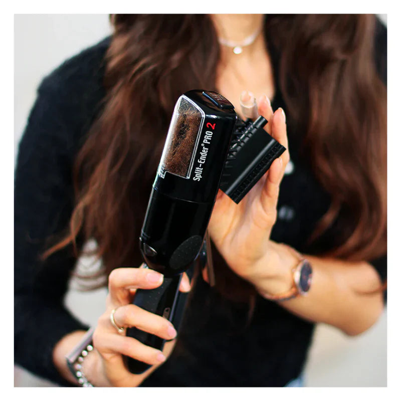 Split Ender™ PRO Inalámbrico - Cortador de Puntas Abiertas Para Cabello Seco, Dañado y Quebradizo + 1 Estuche de REGALO