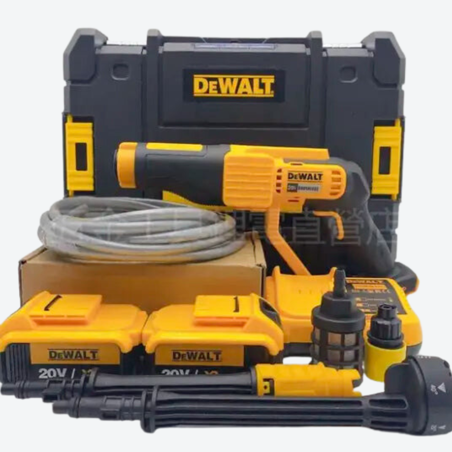 KIT DEWALT ORIGINAL: HIDROLAVADORA PORTATIL + KIT ACCESORIOS + 2 BATERIAS DE REGALLO 48V - ENVIO GRÁTIS 24HR MRW